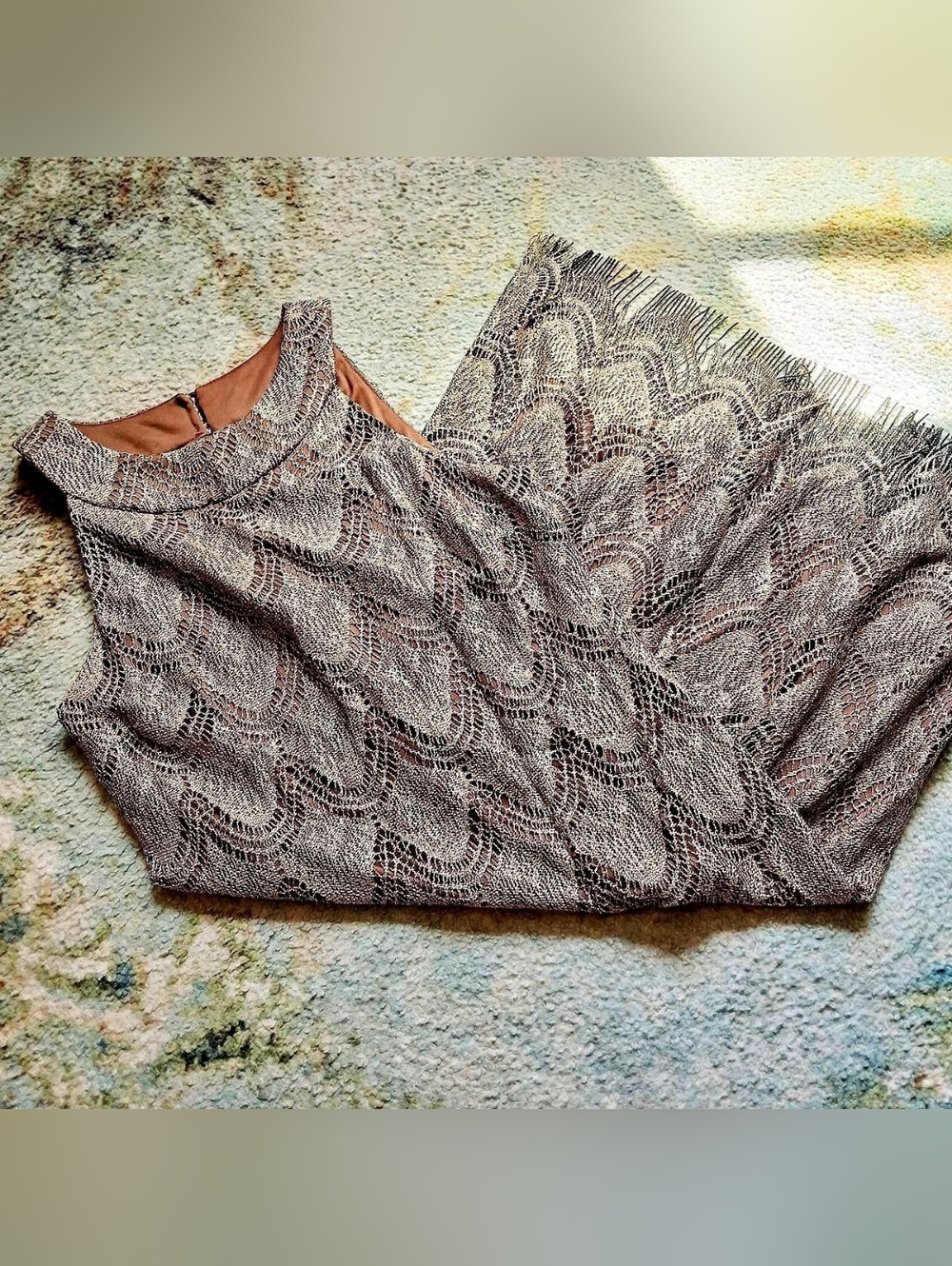 Vintage Gold Dress